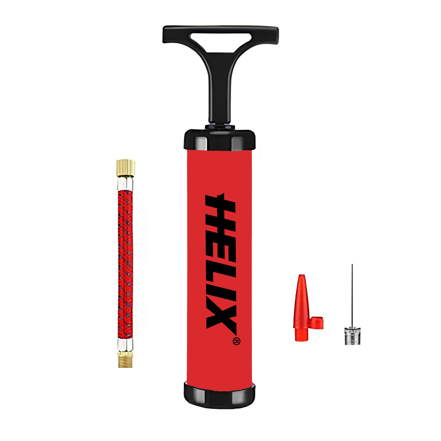 Helix Top Şişirme Pompası IR-10 Kırmızı