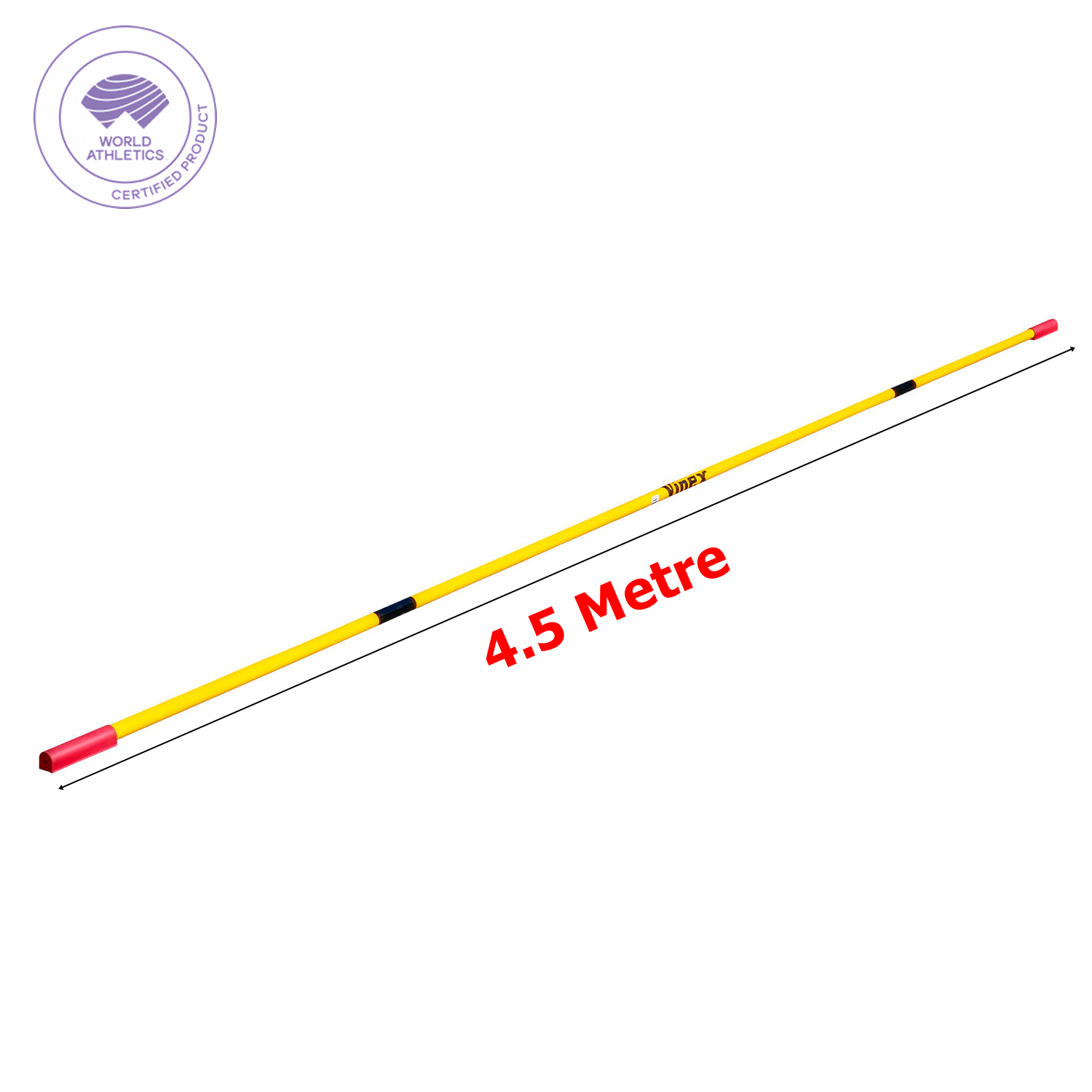 Vinex Sırıkla Yüksek Atlama Çıtası VFG-C45 450cm WA Onaylı