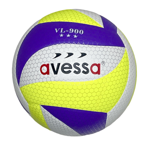 AVESSA VL-900-100 YAPIŞTIRMA VOLEYBOL TOPU MOR-SARI