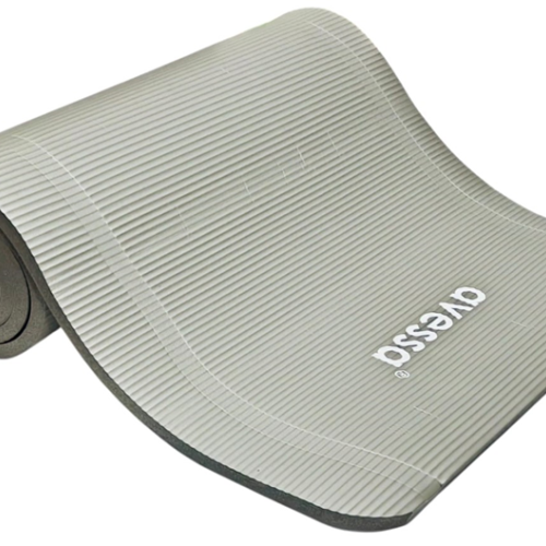 NBR YOGA PİLATES MATI 10 MM GRİ