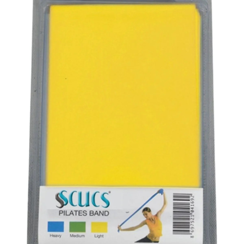 SCX-1060 TEKLİ PİLATES BANDI HAFİF SARI FiTFORM