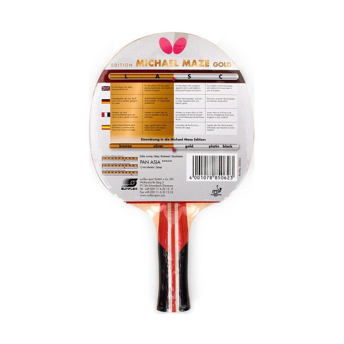 Butterfly Michael Maze Gold Masa Tenisi Raketi
