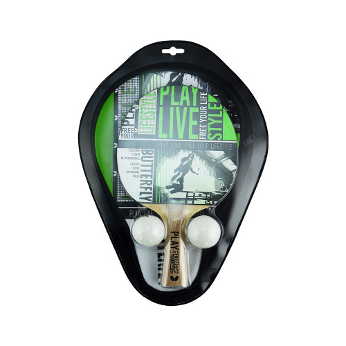 Butterfly TT Free Your Style Masa Tenisi 1 Raket + Kılıf + 2 Top Set