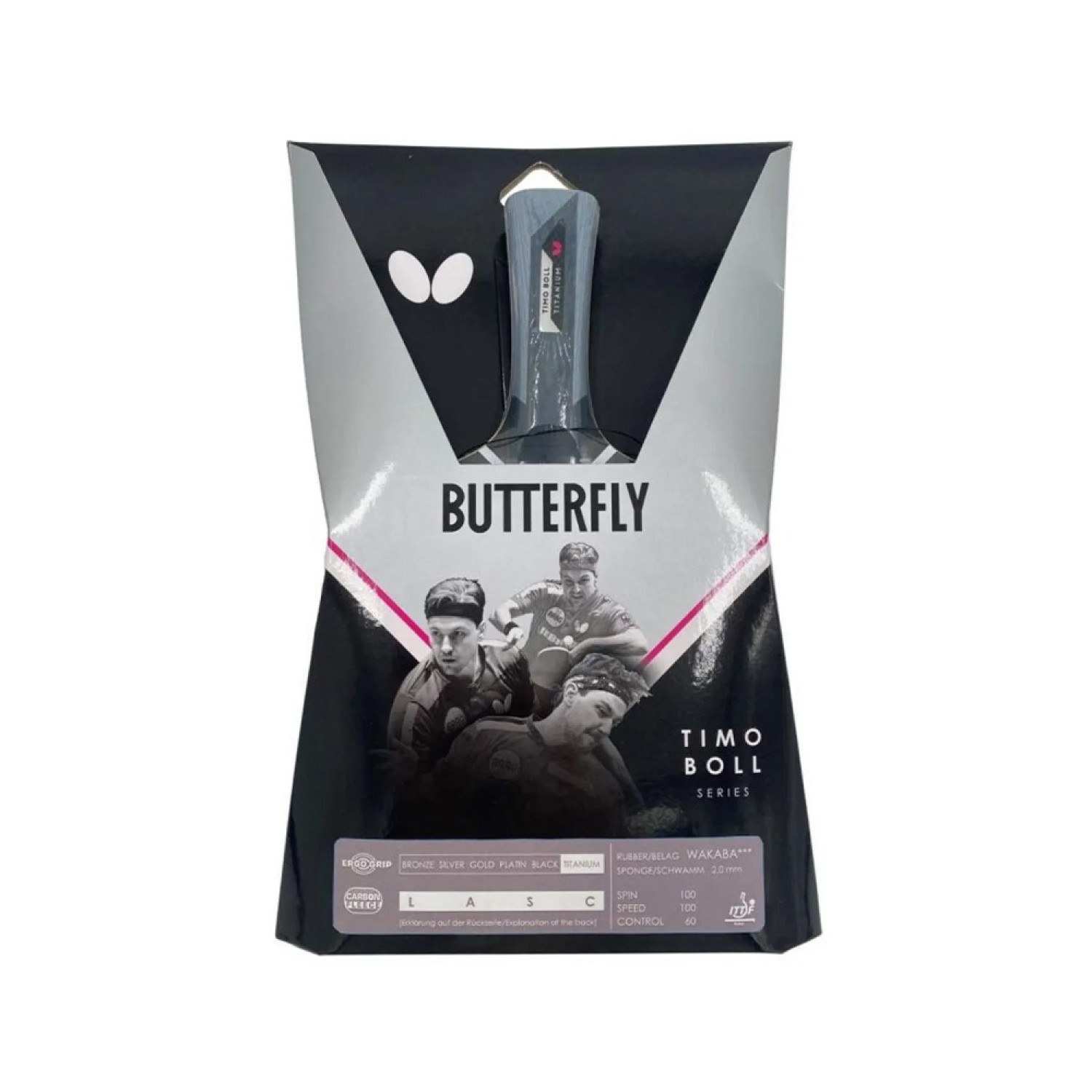 Butterfly Timo Boll Titanium Masa Tenisi Raketi