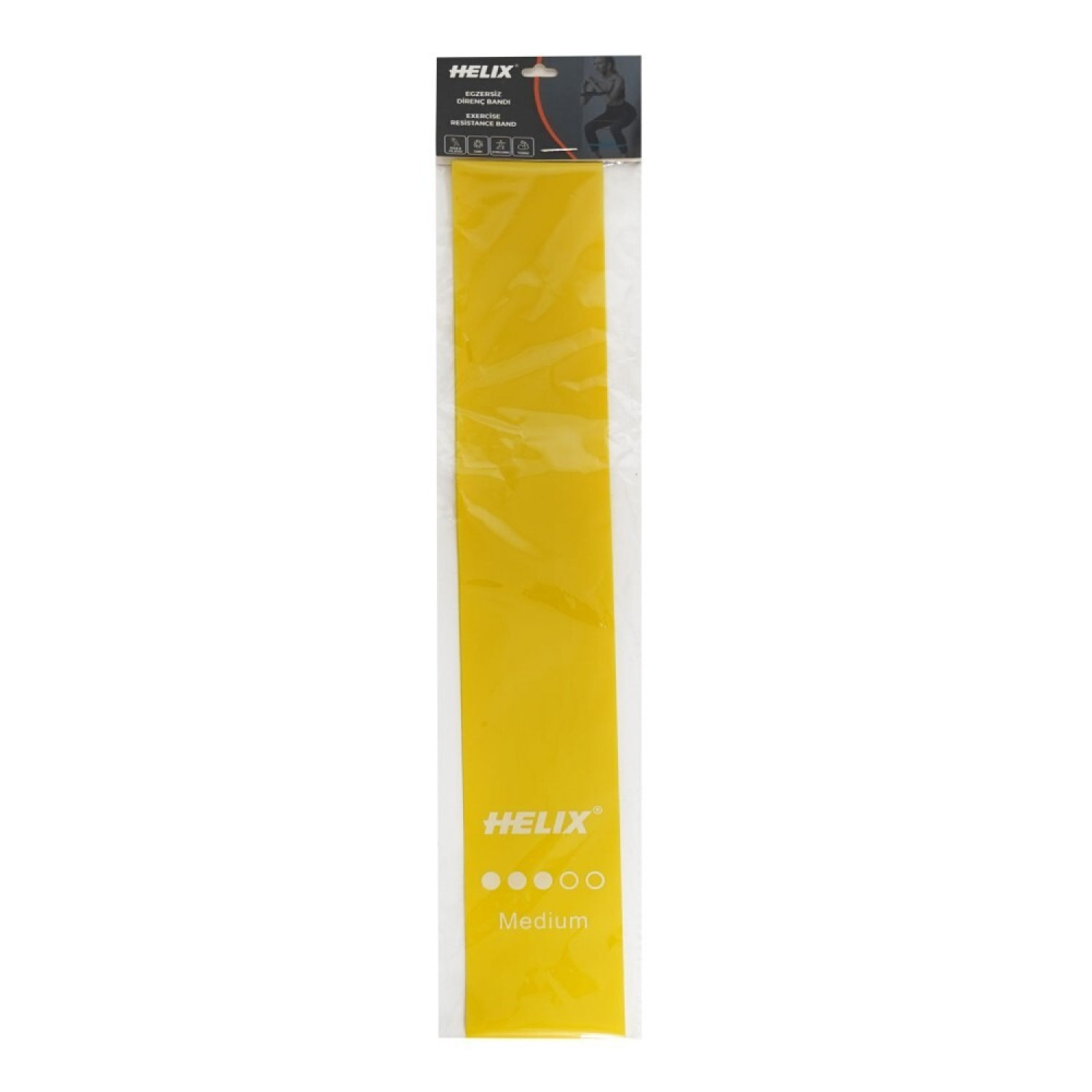 Helix Egzersiz Direnç Bandı DB5-M Medium