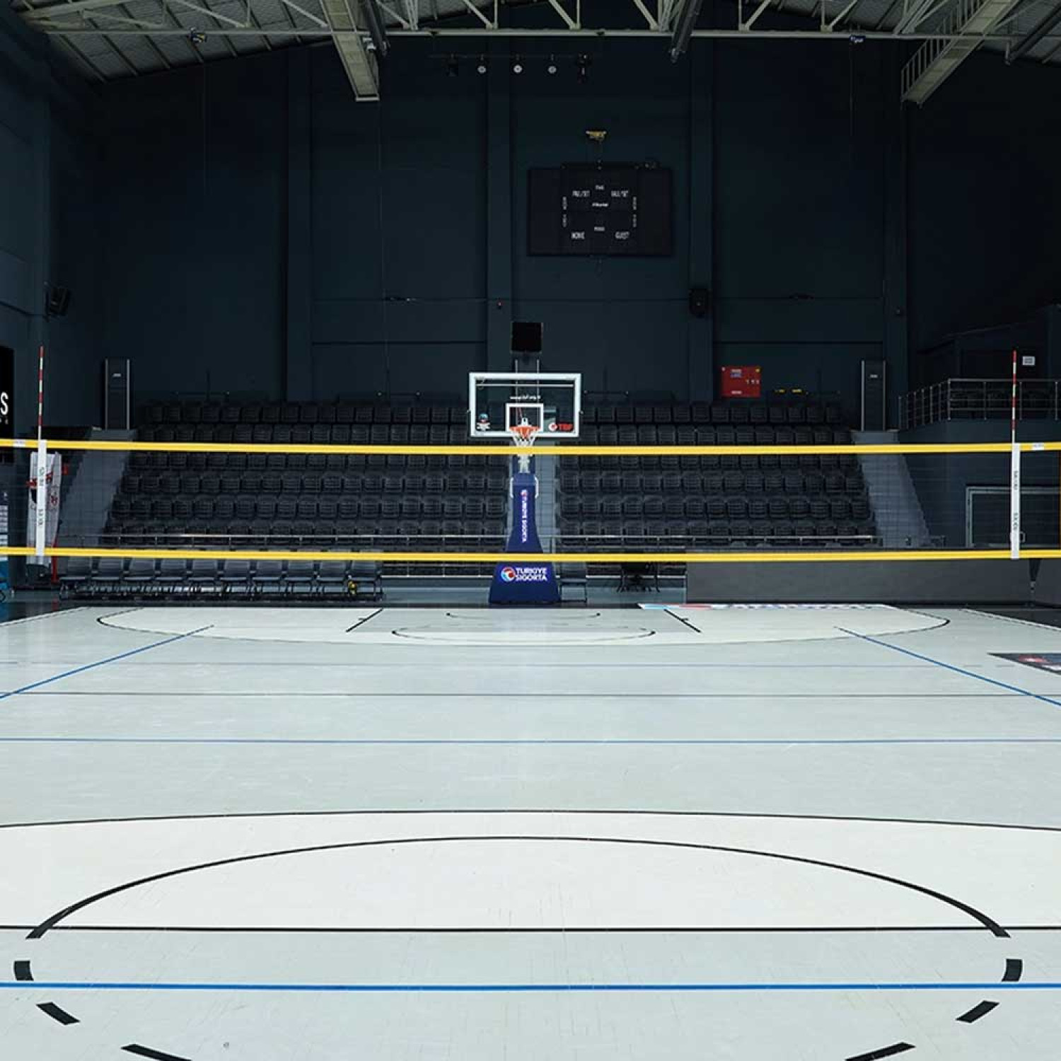 Nodes – Voleybol Filesi – Beach – Profesyonel Maç – Sarı