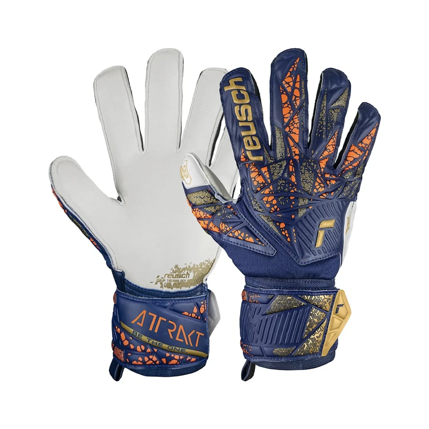 Reusch 5470815-4410 Attrakt Grip Kaleci Eldiveni